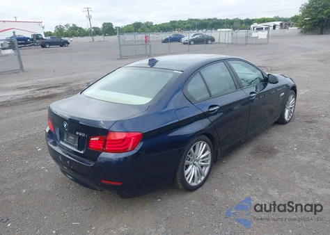 2011 BMW 550I из США, поврежденный, VIN WBAFR9C53BC617693